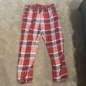 Red Plaid Lounge Pants prana
